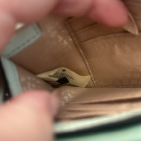 Kate Spade New York Callie Wallet WLRU2605 Mulberry Street Mint Splash - Picture 8 of 9